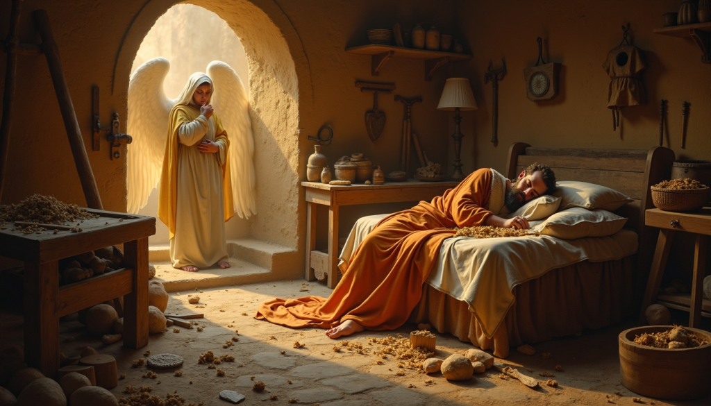 Imagen destacada al Evangelio de Mateo Capítulo 1